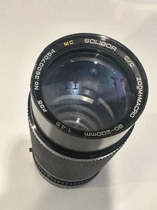Soligor 80-200mm f4.5 C/D Zoom/Macro MC Camera Lens For Olympus OM Mount - Picture 1 of 5
