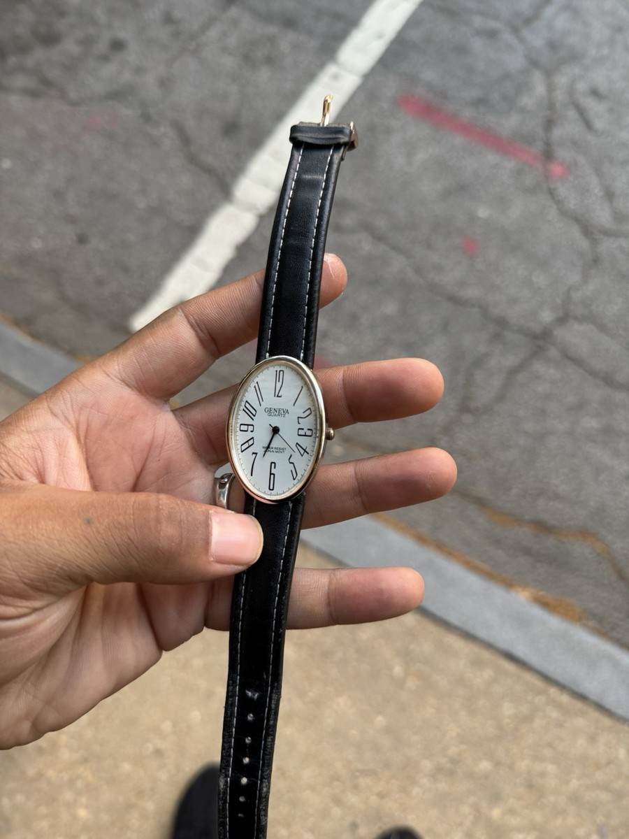 Geneva Black Wristwatches for sale | eBay Geneva Black Wristwatches for sale | eBay