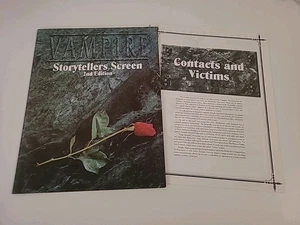 VTM Storytellers Screen 2nd Ed Vampire the Masquerade Roleplaying RPG WW-2002 - Bild 1 von 6