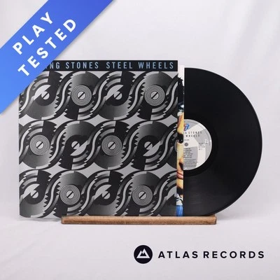 The Rolling Stones Steel Wheels LP Album Vinyl Record CBS 465752-1 - VG+/EX - Image 1 of 4