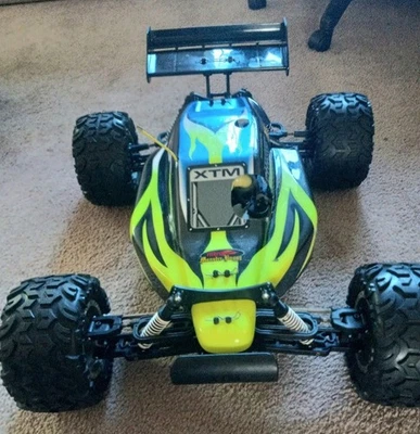 **RARE** XTM XLB 1/7 Nitro Powered 4x4 Buggy LRP Z .28R Engine **Ready To Run** - Image 1 of 4