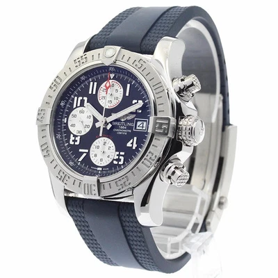 Relojes de pulsera Breitling A13381 Avenger II automáticos de goma de acero inoxidable para hombre Foto 1 de 4
