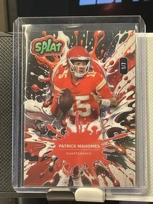 Wild Card Splat Patrick Mahomes II 2025 ¡1/7 BABY GOAT! KC CHIEFS!🔥🔥 Foto 1 de 2