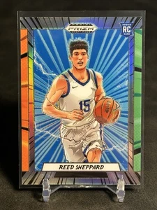 2024 Panini Prizm Draft Picks Reed Sheppard Rookie RC Manga SSP Case Hit Rockets - Picture 1 of 2