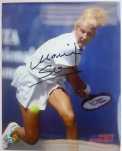 Monica Seles Signed Autographed 8x10 Photograph Tennis Hall of Famer - Picture 1 of 1