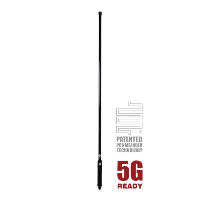 RFI CD8195-B 5G LTE 6.5dBi COLLINEAR ANTENNA (698-3800 MHz); 5m SMA(M) - BLACK - image 1 of 2