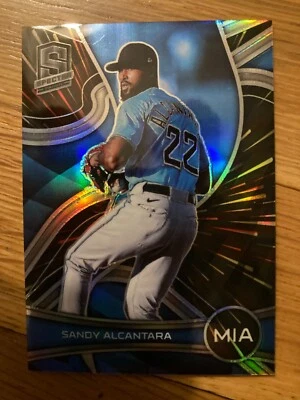 2022 Panini Chronicles - Spectra  #70 Sandy Alcantara 24/75 - Image 1 of 2