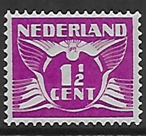 Netherlands stamps 1926 NVPH 171P1 Plate Error "Gent instead of Cent" MLH VF - Image 1 of 1