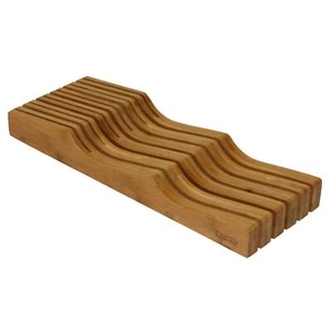 Indrawer Bamboo Knife Organizer - Picture 1 of 5