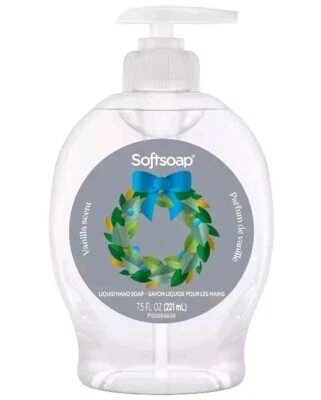 NOVO! SOFTSOAP (7,5 oz.) Garrafa ●VANILLA● Sabonete Perfumado para Mãos🫧 Edição Limitada. - Imagem 1 de 4