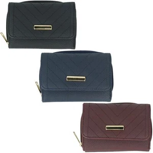 Nicole braune Damen-Geldbörsen Metallic Detail - JBPS178 - Bild 1 von 16