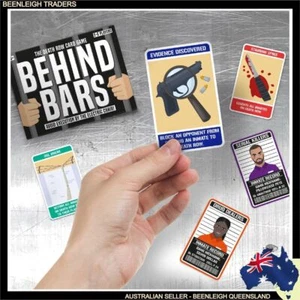 Card Game BEHIND BARS The Death Row Game Brand New - Picture 1 of 7