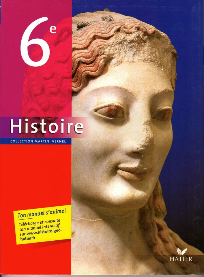 Histoire 6ème, Livre de l'élève éd. 2009 (NON VENDU SEUL) French History Book - Image 1 of 1