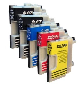 5Tintenpatronen kompatibel mit Brother DCP 145C 165C 195C 365CN 375CW DCP-185C  - Picture 1 of 1