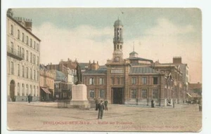 Boulogne-Sur-Mer Halle au Poisson cartolina d'epoca Francia mercato del pesce mai usata - Foto 1 di 2