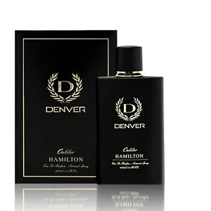 DENVER Hamilton Premium Long Lasting Men Caliber Perfume 100ML Body Spray - Picture 1 of 6