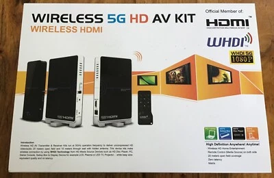 wireless hdmi transmitter + receiver unbenutzt und ovp - Bild 1 von 4