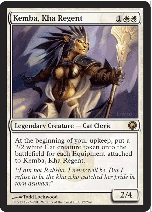 Kemba, Kha Regent ~ Moderately Played Scars of Mirrodin MTG Magic UltimateMTG Wh - Image 1 of 1