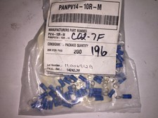 (50 Piece Loty) Panpv14-10R-M, Panduit, Ring Terminal, vinyl 16 - 14 insulated