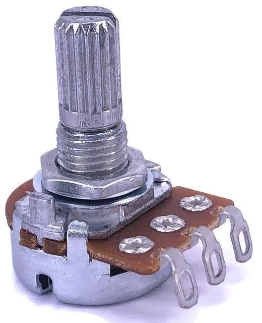 B1M 1M LINEAR TAPER ROTARY POTENTIOMETER POT ALPHA POTENTIOMETER - Image 1 of 1