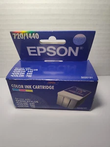 Epson Stylus Printer tri Color Ink Cartridge - S020191  720/1440 expired 4/2001 - Picture 1 of 5