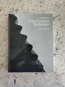 View Camera Technique; Leslie Stroebel; 5th Ed; HB, VG - Foto 1 di 19