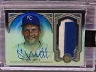 2023 Topps Dynasty George Brett Silver Game Used Patch Auto #2/5 Royals