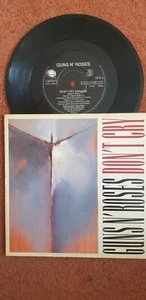 GUNS N' ROSES, "Don't Cry", Original UK 1991 7" Vinyl Single with paper middle ! - Picture 1 of 2