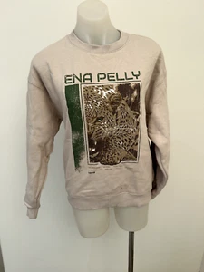 ENA PELLY beige top, size 6, S, $200 NEW ! - Picture 1 of 3