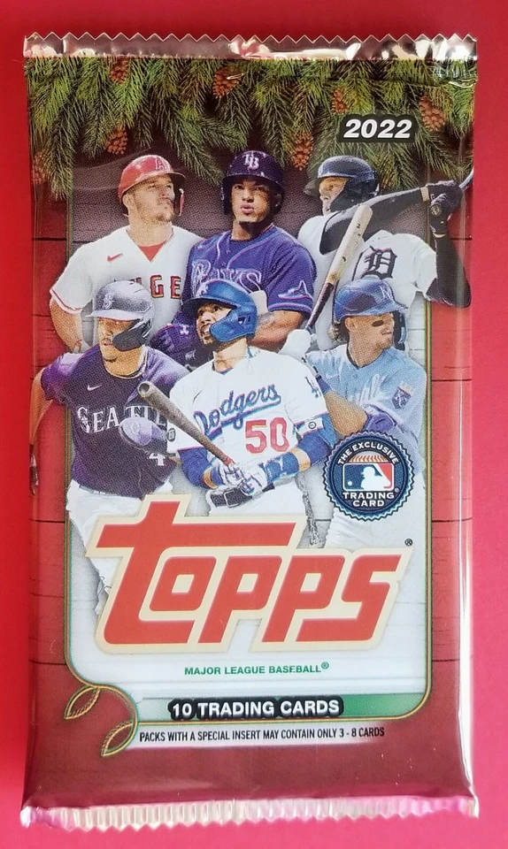 2022 Topps Holiday Baseball BASE set #1-200 Complete your Set - Pick your Card - Image 1 of 1