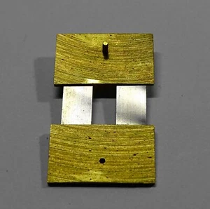 SUSPENSION POUR PENDULE HORLOGE CARILLON LAITON ET METAL - Imagen 1 de 2