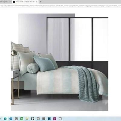 Capa de Edredom Oscar/Oliver New York City Vince Aqua Completa/Rainha 100% Algodão @ - Imagem 1 de 4