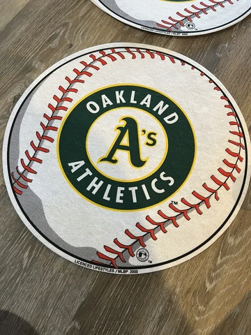 Oakland Athletics MLB 15”  Felt Pennant Vintage Rico industries Cover