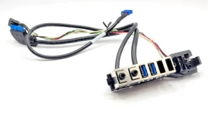 HP ProDesk 756807-001 Rev: A - Front USB3, Audio + Power Button & LED I/O Panel - Picture 1 of 2
