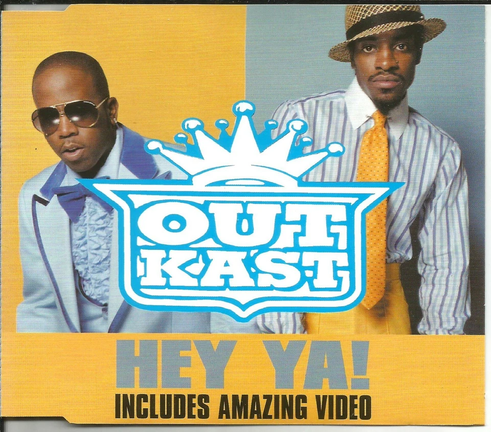 OUTKAST Hey Ya с 2 РЕДКИМИ ПРАВКАМИ и НЕИЗДАННЫМ и ВИДЕО CD-синглом ЗАПЕЧАТАННЫЙ продавец из США - Изображение 1 из 1