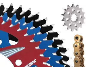 BMW 2009-2018 S1000RR VORTEX 520 CADENA Y KIT DE PIÑÓN CAT5 17-45 FABRICANTE DE EQUIPOS ORIGINALES ENGRANAJES - Imagen 1 de 6