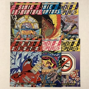 Sonic Disruptors Lot 1 2 3 4 5 6 Comic Book Lot DC Mature Readers Vintage 80s - Picture 1 of 7