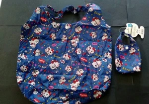 Sanrio Japan Hello kitty foldable shopping bag Eco tote grocery shoulder bag New - Picture 1 of 3