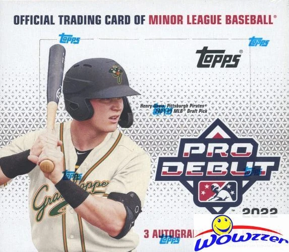 2022 Topps Pro Debut Factory Sealed HTA JUMBO Hobby Box- 3 AUTOS! - Image 1 of 1