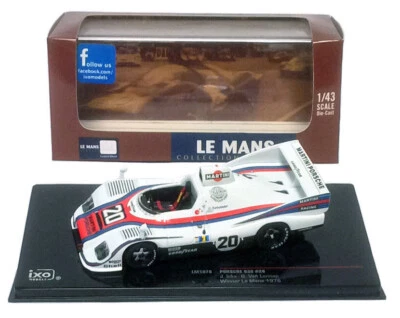 PORSCHE 936 #20 VINCE LE MANS 1976 ICKX VAN LENNEP IXO LM1976 1:43 24 ORE - Immagine 1 di 2