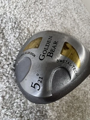GOLDEN BEAR 3 METAL TECH 5 WOOD  OPTIFLEX 100% ULTRALITE GRAPHITE SHAFT RH 41.5” Foto 1 de 4