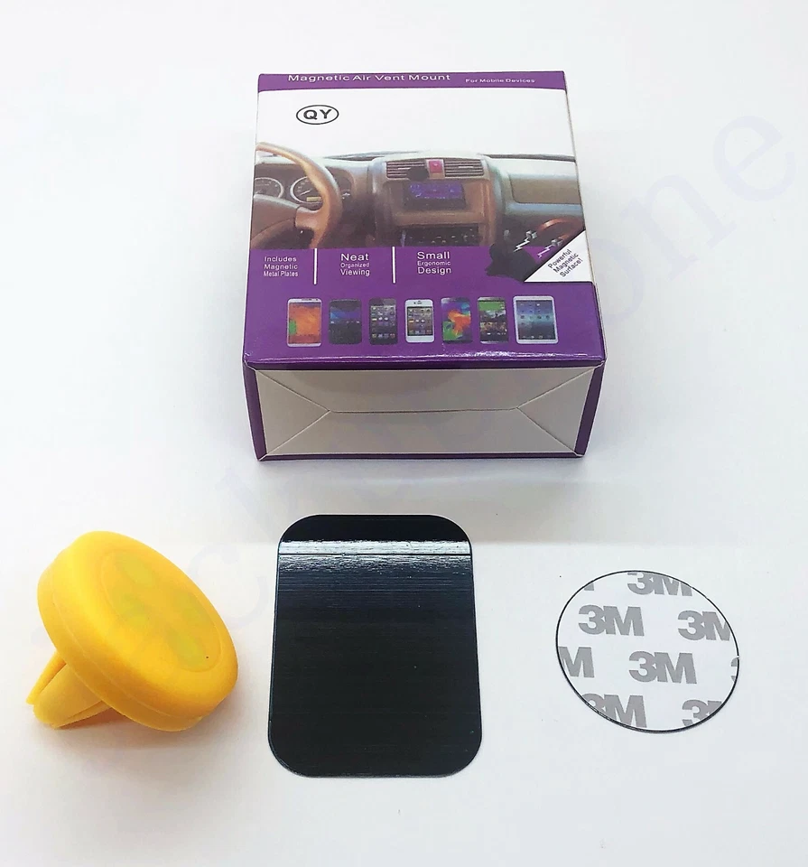 Soporte magnético para tablero de instrumentos de ventilación de aire para automóvil para iPhone X 7 8 Samsung Foto 1 de 3