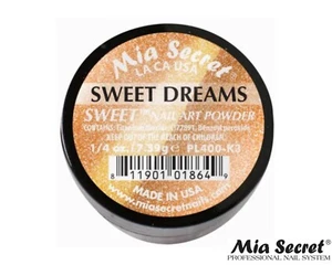 MIA SECRET Nail Art Powder 1/4oz- Sweet Dreams (SWEET COLLECTION) - Picture 1 of 2