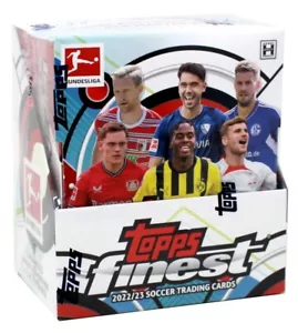 2022/23 TOPPS FINEST BUNDESLIGA SOCCER HOBBY BOX BLOWOUT CARDS - Picture 1 of 2