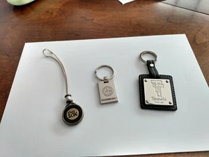 3 Geldbörsenanhänger/Schlüsselanhänger/Anhänger, Tignanello, Giani Bernini und The Sak - Bild 1 von 9