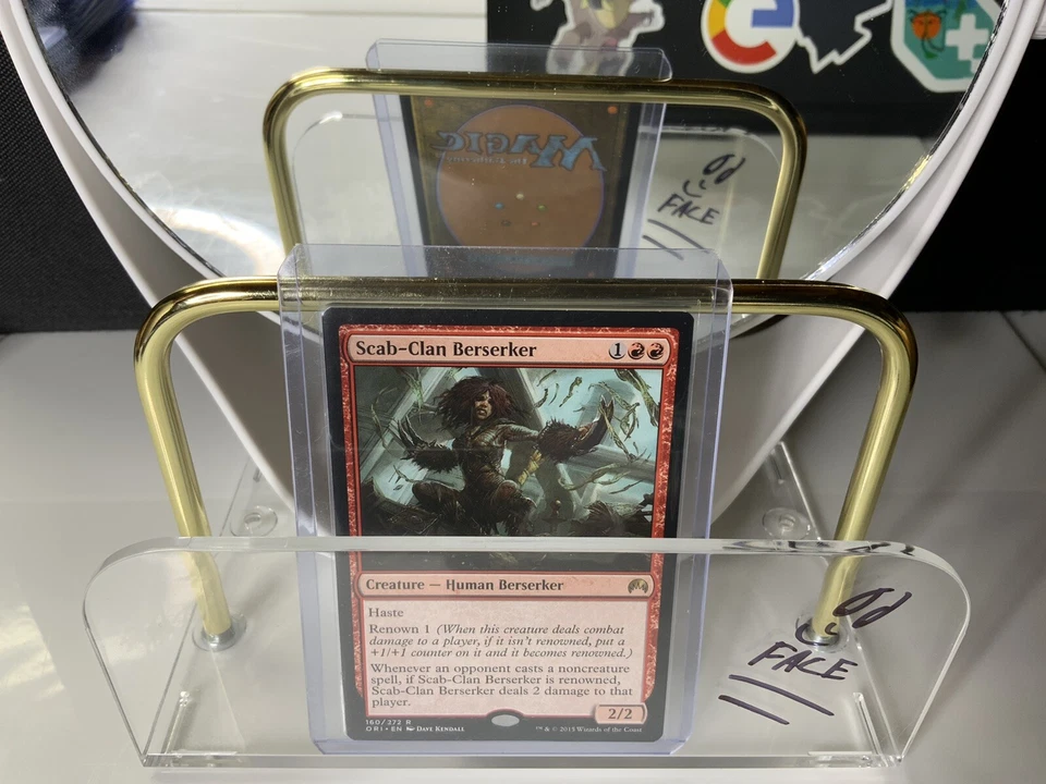 1x SCAB-CLAN BERSERKER Magic the Gathering MTG NM/M Magic Origins haste renown - Image 1 of 1