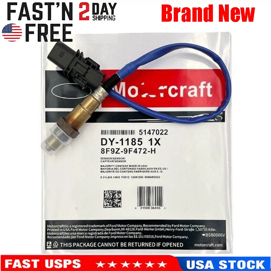 Genuine Motorcraft OEM DY1185 Oxygen O2 Sensor For Ford F-150 Expedition Lincoln Foto 1 de 4