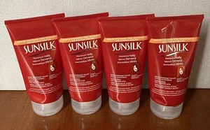 4 x 150ml SUNSILK PASSIONATELY RED LEAVE IN CONDITIONER - Picture 1 of 3