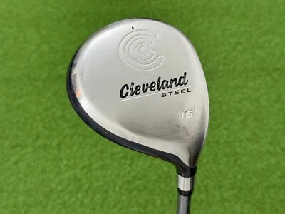 Lanzador de golf Cleveland acero (3) madera de calle 15* derecho grafito flexión regular Foto 1 de 4