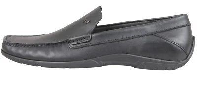 Porsche Design Men's Leather Shoes Moccasins Black Size EUR 45 UK 10.5 US 11.5 - Image 1 of 4